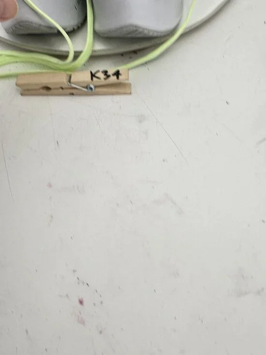 Nike Air Zoom Pegasus 38 Men Size 11 CW7356-700 White Barely Volt Running Shoes - Picture 9 of 11